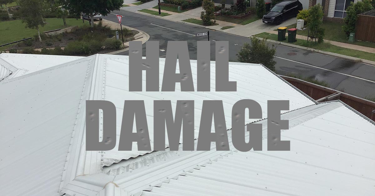 Hail Damage Metal Roof Replacement Caloundra